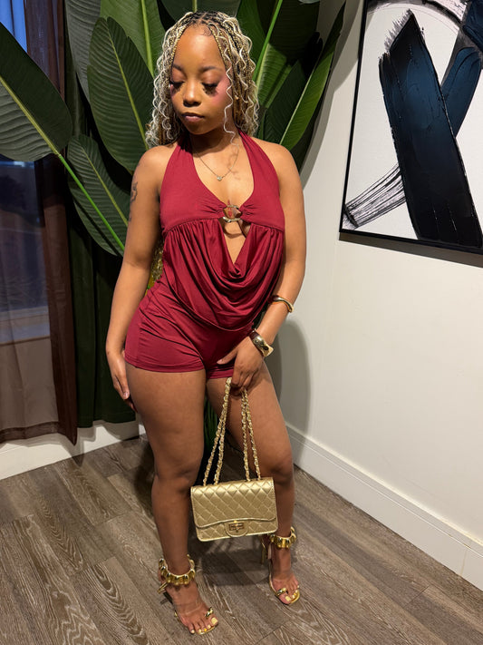 “Ruby Rose Romper”