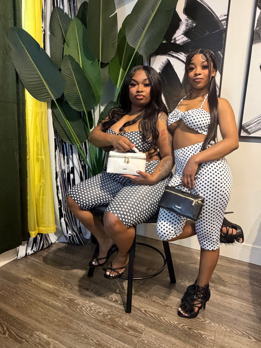 “Polka Capri Set”