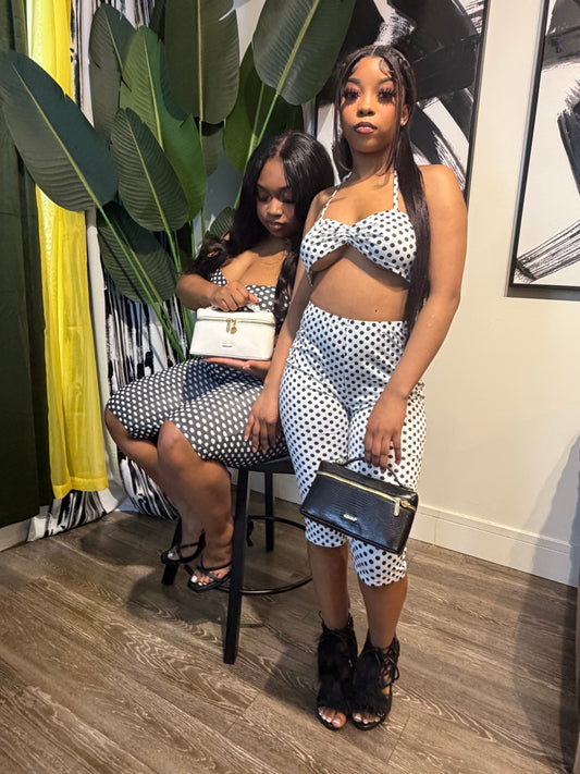 “Polka Capri Set”