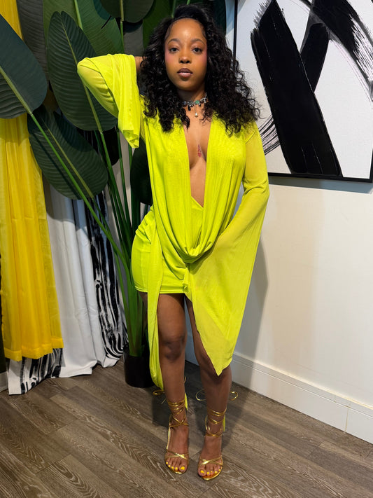 “Lime Light Dress”